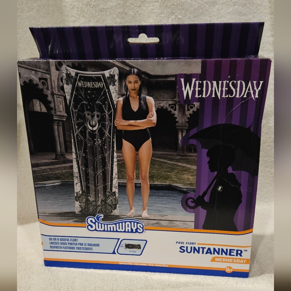 WEDNESDAY ADDAMS POOL FLOAT